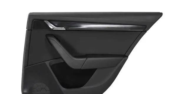 Rear door card panel trim