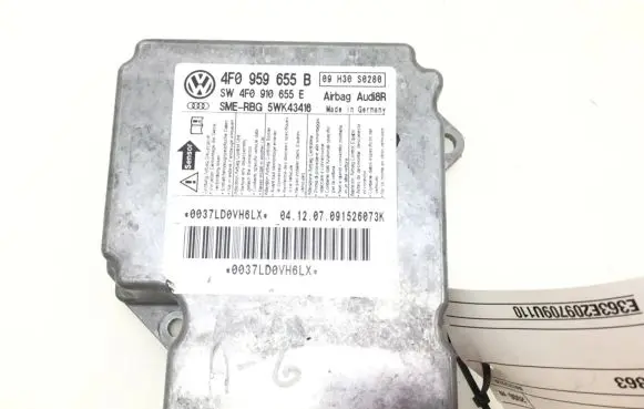 Audi A6 S6 C6 4F Airbag control unit/module 4F0959655B