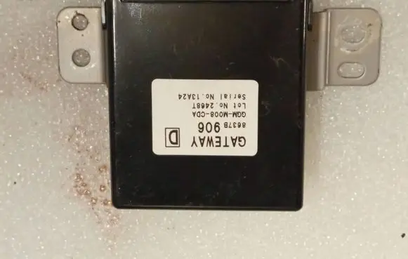 Mitsubishi Outlander Gateway control module 8637B906 GGMM008CDA 2468T