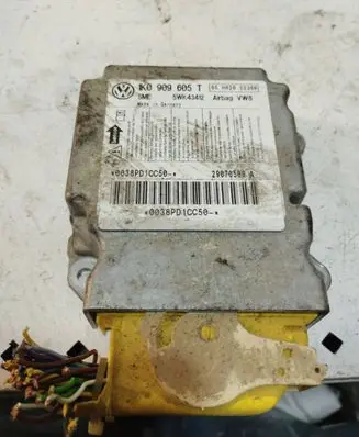 Volkswagen Golf VI Airbag control unit/module 1K0909605T 5WK43412 05H020S2300