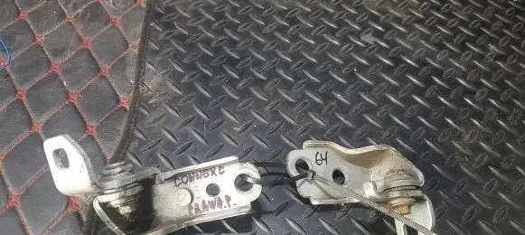 Front door hinge set