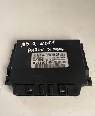 Mercedes-Benz R W251 Parking PDC control unit/module A1648201826 0263004051 0263004055