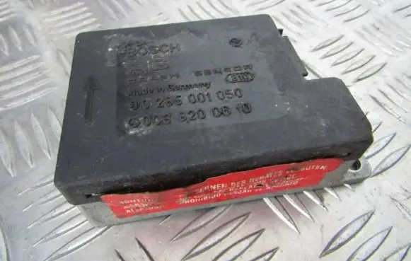 Mercedes-Benz E W124 Airbag control unit/module 0285001050 0038200610