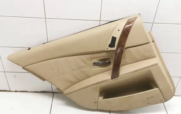 BMW 5 E60 E61 Rear door card panel trim 61305511 FTCP6365512N 671202