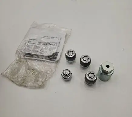 Nissan Leaf II (ZE1) Anti-theft wheel nuts and lock 