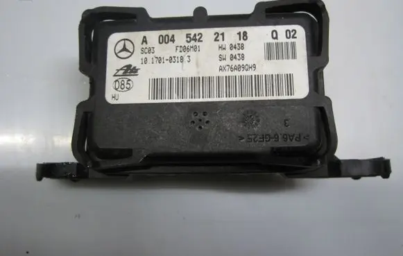 Mercedes-Benz S W221 ESP acceleration yaw rate sensor A0045422118