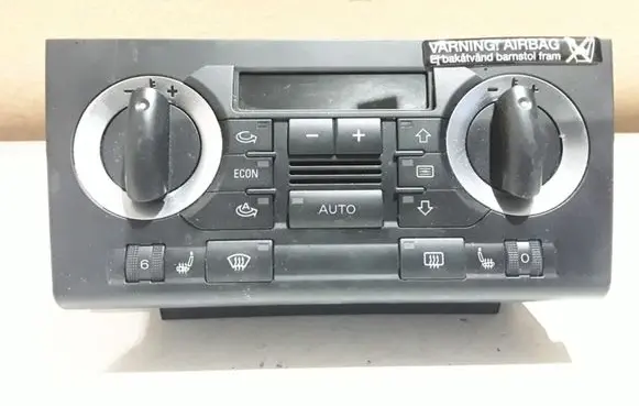 Audi A3 S3 A3 Sportback 8P Climate control unit 8P0820043J