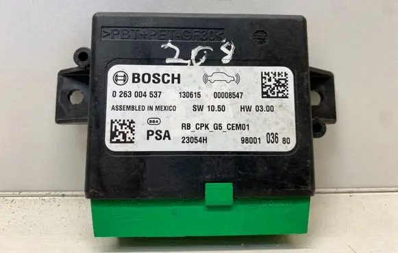 Peugeot 208 Parking PDC control unit/module 9800103680
