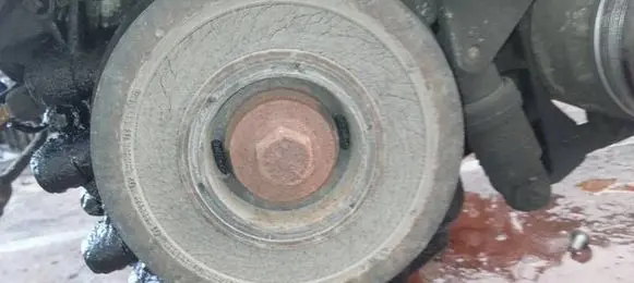 Opel Zafira A Crankshaft pulley