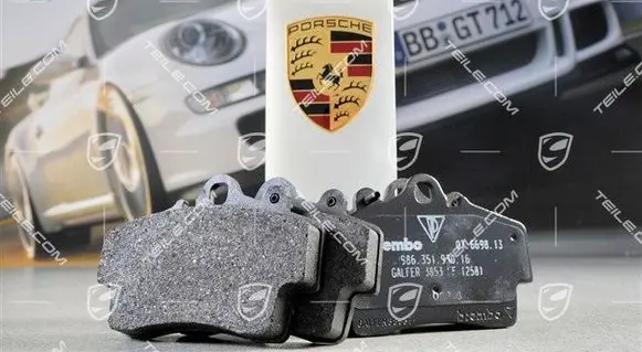 Porsche Boxster 986 Brake pads (front) 98635193915