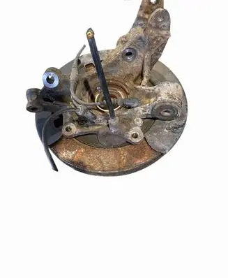 Volkswagen Touareg I Rear wheel hub spindle/knuckle 7L0505436B