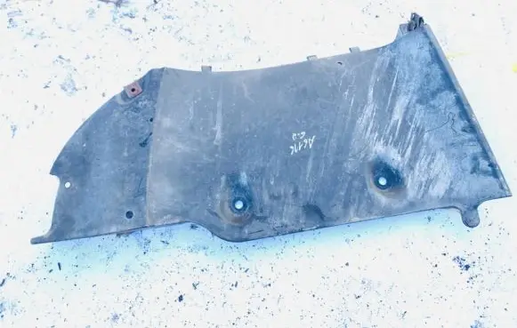 Engine splash shield/under tray