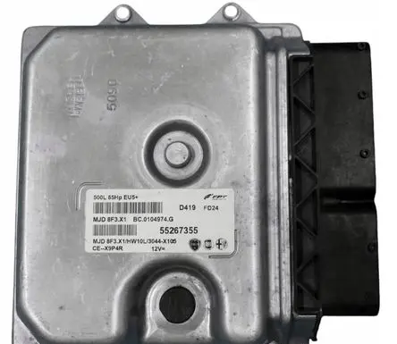 Fiat 500 Engine control unit/module 55267355 MJD8F3X1