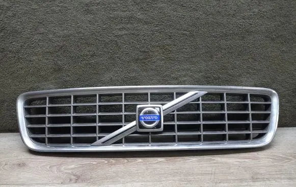 Volvo S80 Front bumper upper radiator grill 8659947