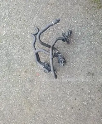 BMW 5 E60 E61 Coolant heater control valve 64116931708 6931708