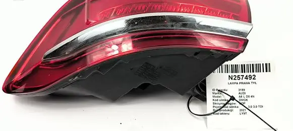 Audi A8 S8 D5 Rear/tail lights 4N0945092B