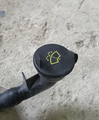 Mercedes-Benz SL R230 Window washer liquid tank fill tube A2308690017 A2308690117