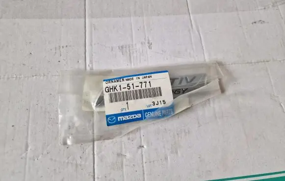 Mazda 6 Manufacturers badge/model letters GHK151771