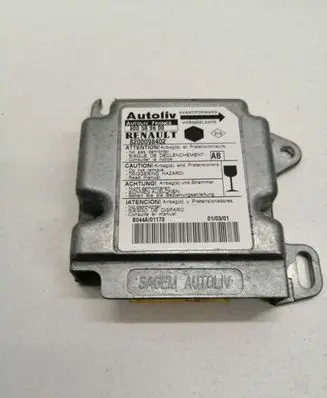 Renault Kangoo I Airbag control unit/module 600589600 8200098402