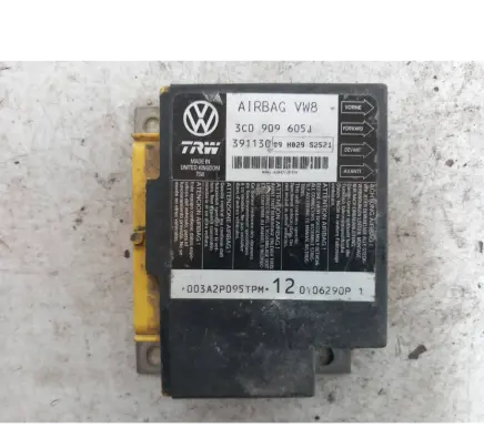 Volkswagen PASSAT B6 Airbag control unit/module 3C0909605J 391130 08H029S3521