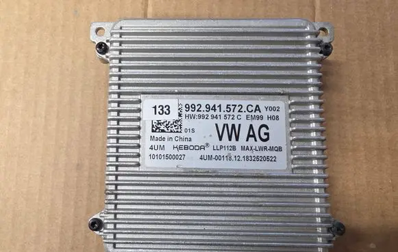 Volkswagen PASSAT B8 LED ballast control module 992941572CA