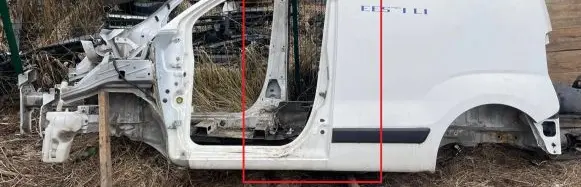 Peugeot Bipper Pillar (middle) 