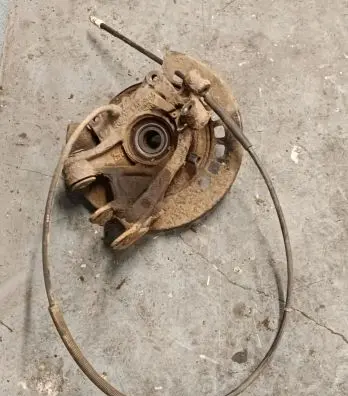 Audi Q7 4L Rear wheel hub spindle/knuckle 