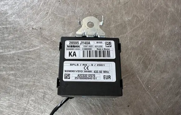 Renault Koleos I Keyless (KESSY) go control unit/module 28595JY40A