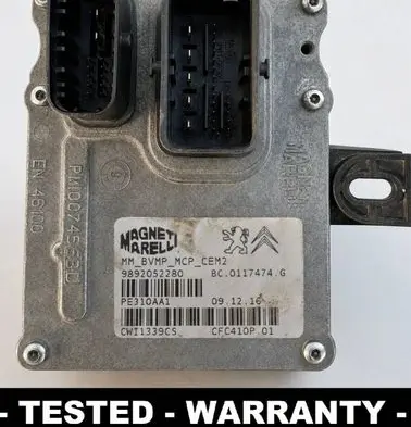 Peugeot Partner Gearbox control unit/module 9892052280 CFC410P01 BC0117474G