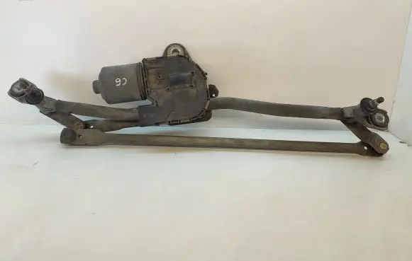 Audi A6 S6 C6 4F Front wiper linkage and motor 4F1955119B 0390241984