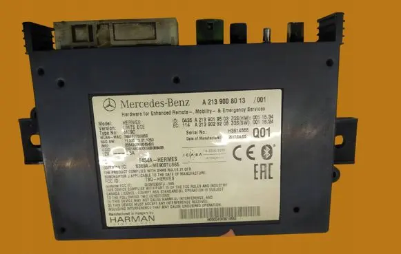 Mercedes-Benz C W205 Other control units/modules A2139008013