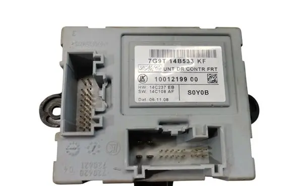Volvo XC60 Door control unit/module 1001219900 7G9T14B533KF 14C237EB