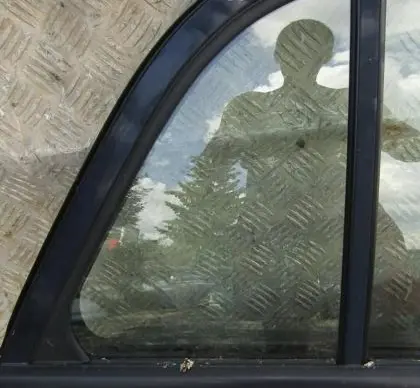 Mazda 626 Rear vent window glass 
