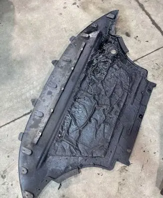 Engine splash shield/under tray
