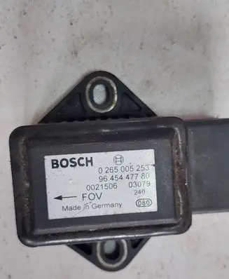 Peugeot 607 ESP acceleration yaw rate sensor 0265005253