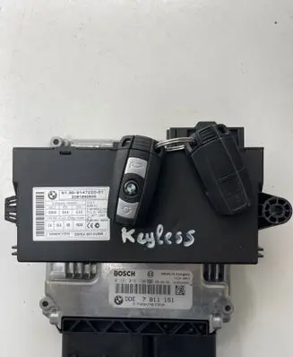BMW 3 E90 E91 Engine ECU kit and lock set 0281015130 7811151 170078729