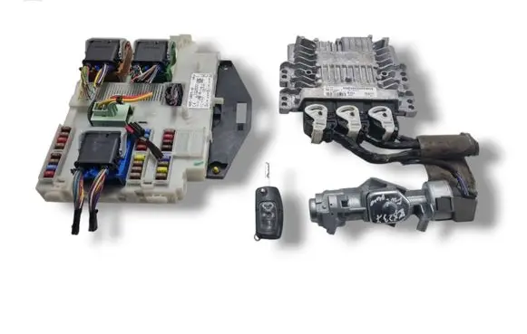 Ford Mondeo MK IV Engine ECU kit and lock set 5WS40592JT 7G91-12A650-YJ