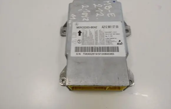 Mercedes-Benz E W212 Airbag control unit/module A2129010700 5WK43871