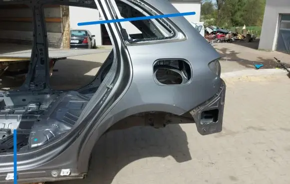 Mercedes-Benz B W247 Rear quarter panel 