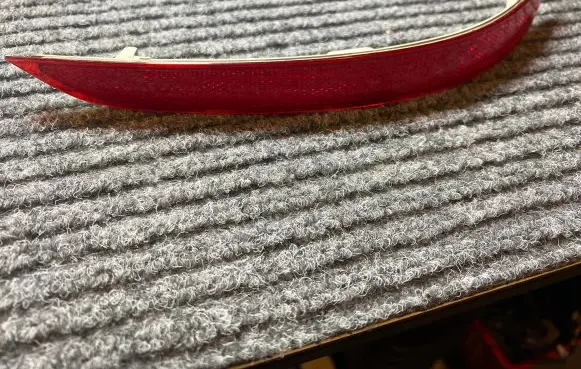 Rear tail light reflector