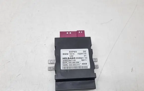 BMW 7 F01 F02 F03 F04 Fuel injection pump control unit/module 7229175 16147229175