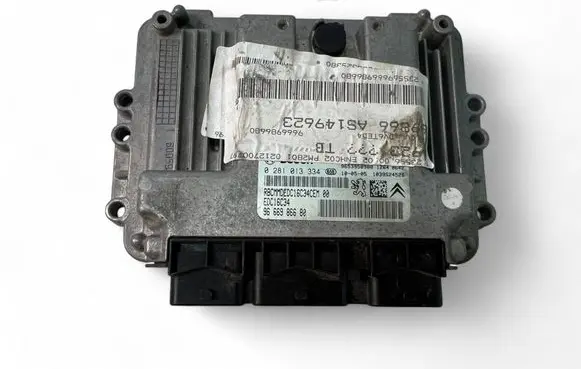 Peugeot 207 Engine control unit/module ECU 9666986680 0281013334