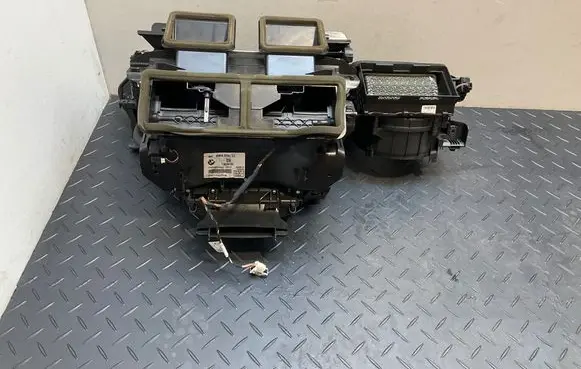Interior heater climate box assembly