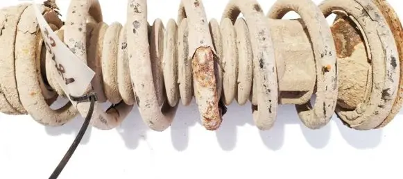 Peugeot 407 Rear coil spring
