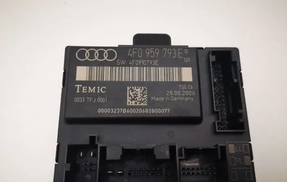 Audi A6 S6 C6 4F Door control unit/module 4F0959793 4F0959793E 4F0910793E