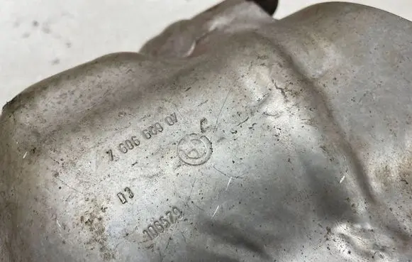 BMW 1 F20 F21 Exhaust heat shield 760664907 106579