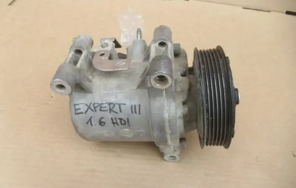 Peugeot Expert Air conditioning (A/C) compressor (pump) 9810349980