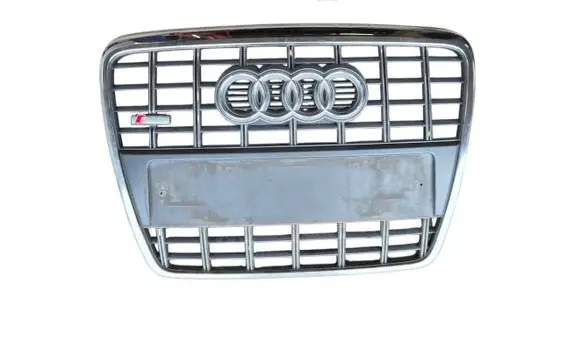 Audi A6 S6 C6 4F Front bumper upper radiator grill 4F0853651AJ 4F0853651AK