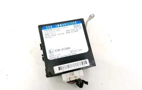 Toyota Corolla Verso E121 Immobilizer control unit/module 8978013010 89780-13010