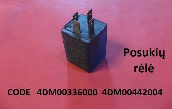 Mitsubishi Pajero Sport I Light relay 4DM00336000 4DM00442004